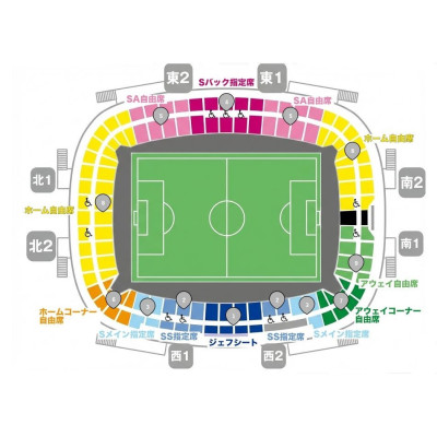 千葉市原 vs FC東京 足球門票