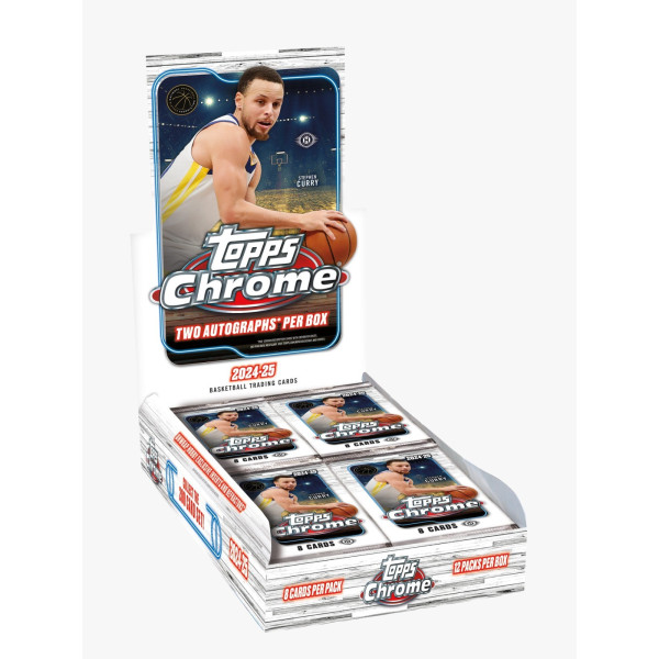2024-25 Topps Chrome Basketball Hobby Box