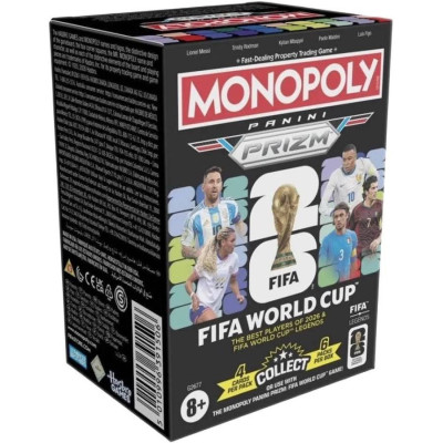 Panini Prizm Monopoly FIFA World Cup 2026 ﻿世﻿界﻿盃 ﻿聯﻿乘 ﻿大﻿富﻿翁 ﻿卡﻿牌﻿遊﻿戲