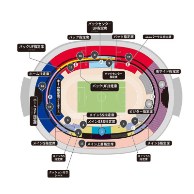 FC東京 vs 其他球隊 足球門票