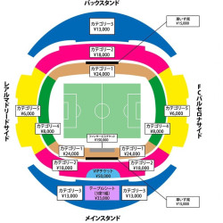 11/22 17:30 EL CLASICO LEGENDS 巴塞傳奇隊 對 皇馬傳奇隊 @埼玉スタジアム2002